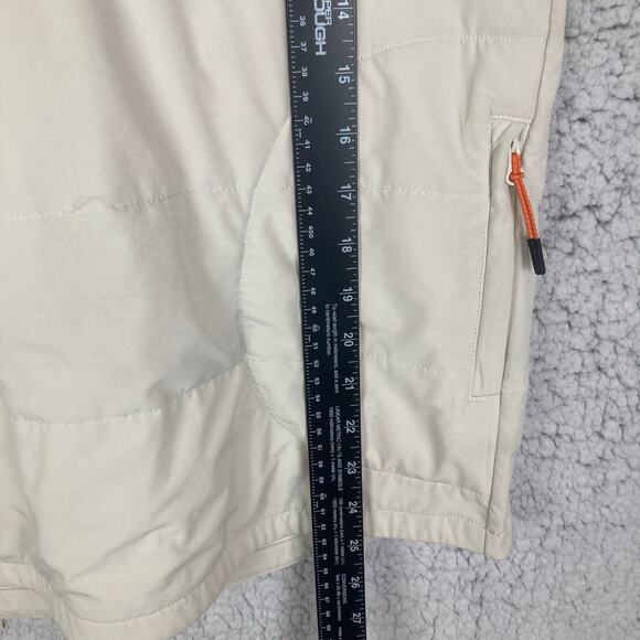 Kari Traa Siri 1/2 Zip Jacket Womens L White Blue Orange Zip Quilted Pullover - Picture 10 of 10